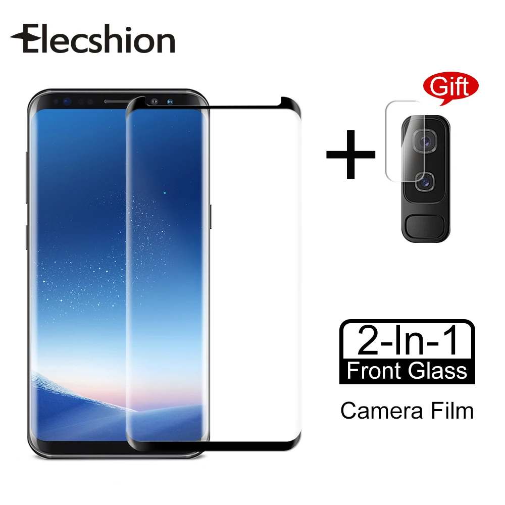 Защитная пленка для экрана samsung Galaxy S8 plus S9 Plus полностью изогнутая камеры
