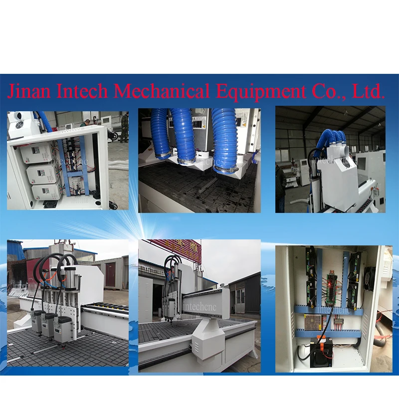 Многошпиндельный фрезерный станок с ЧПУ автоматический маршрутизатор для