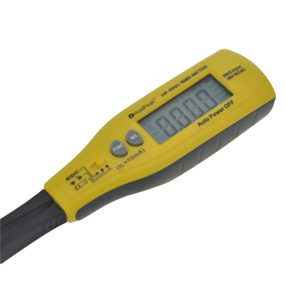 Holdpeak Smd Meter 990cbattery Tester Relafive Value 990c Multimeter Auto Power Off Resistance Capacitance | Инструменты