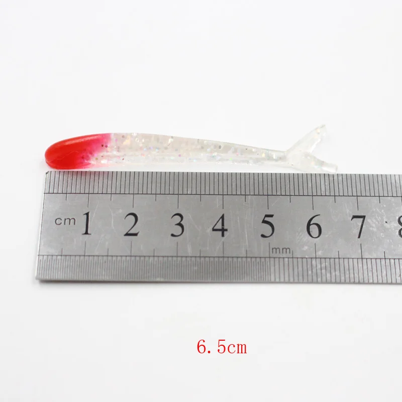 8pcs 6.5cm/1.1g Artifical Panfish Lure Swim bait Perch fishing Tackle soft floating Sea lure Free shipping | Спорт и развлечения
