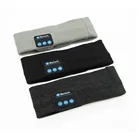 Беспроводные Bluetooth-наушники для сна, с микрофоном, гарнитура для iPhone, Xiaomi, Bluetooth-гарнитура, мягкие теплые спортивные Bluetooth-наушники