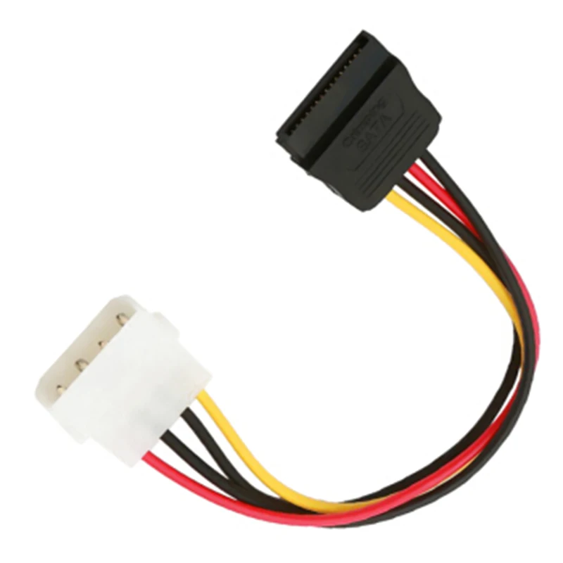 Адаптер для жесткого диска 4 контактный разъем IDE типа штекер 15 серийный ATA SATA SSD HDD