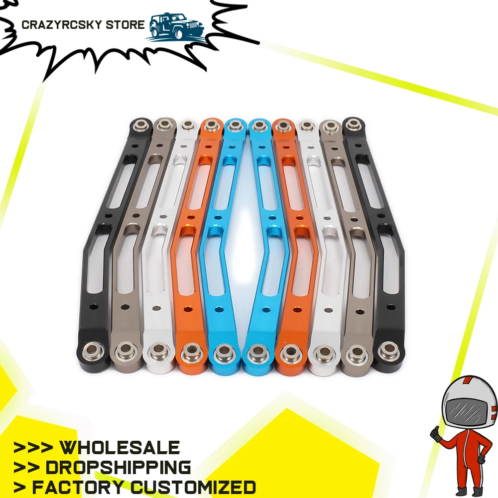 Комплект соединительных звеньев для алюминиевого заднего верхнего шасси для axial yeti rock racer AX90026, улучшенные Запчасти для радиоуправляемых багги, гусеничного хода Комплект соединительных звеньев для алюминиевого заднего верхнего шасси для axial yeti rock racer AX90026, улучшенные Запчасти для радиоуправляемых багги, гусеничного хода