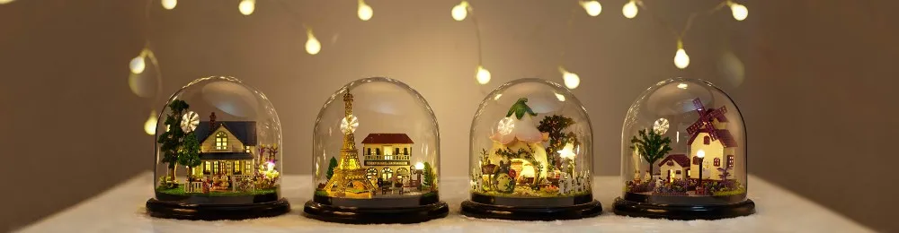 Diy Кукольный дом миниатюрная мебель 3D головоломка Деревянный Миниатюрный Кукольный домик куклы для дома подарок на день рождения игрушки-вишневые конференции
