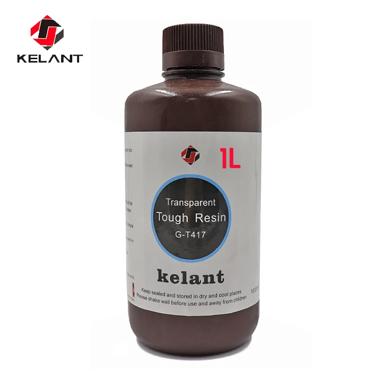 УФ полимер Kelant 1L для 3D принтера SLA Photon LCD чувствительный материал обычной
