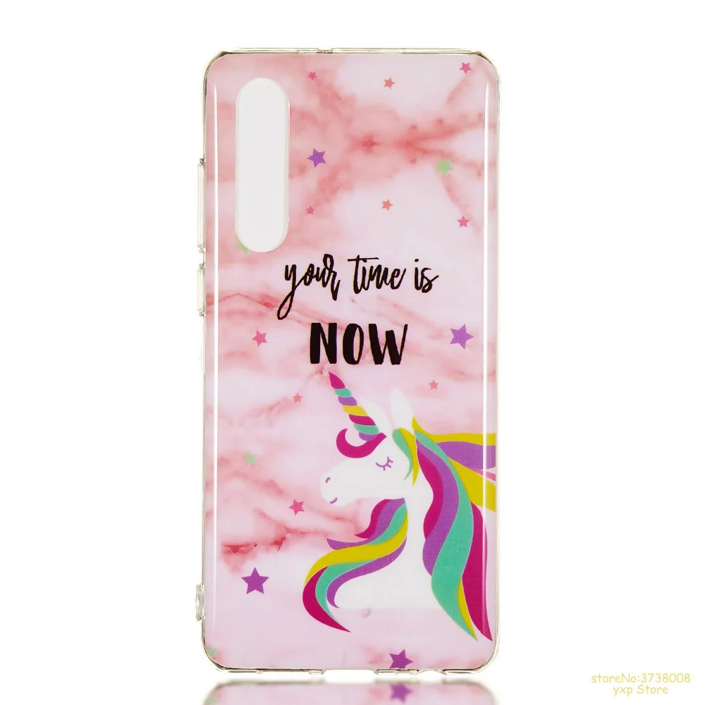Новая мода Мрамор Pattern Мягкие TPU чехол для телефона huawei P30/P30 Pro/P9 Lite мини анти стук