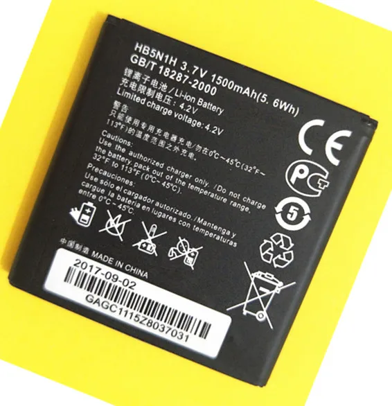 3 7 в 1500 мАч HB5N1H для Huawei Ascend Q G300 G305T C8812 U8815 U8818 U8825 T8830 T8828 Y220 Y310 Y330 Y320/T аккумулятор