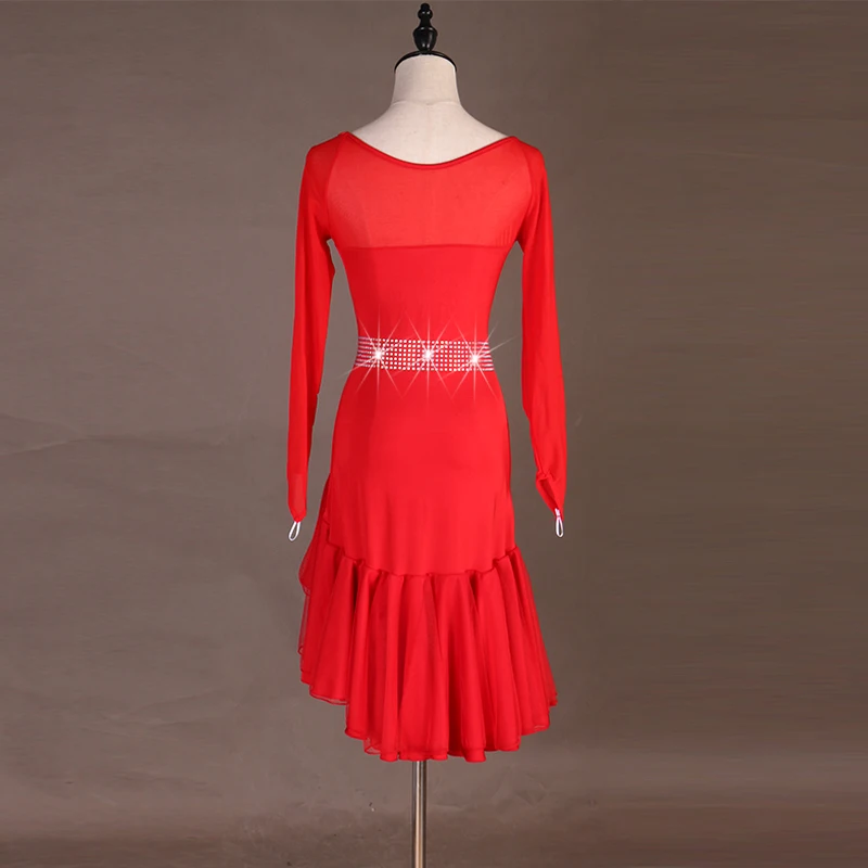 Женское платье для латиноамериканских танцев с бахромой соревнований костюмы