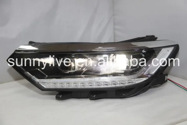 Для VW Passat Magotan B8 светодиодный налобный фонарь года Европейская версия с HID KIT