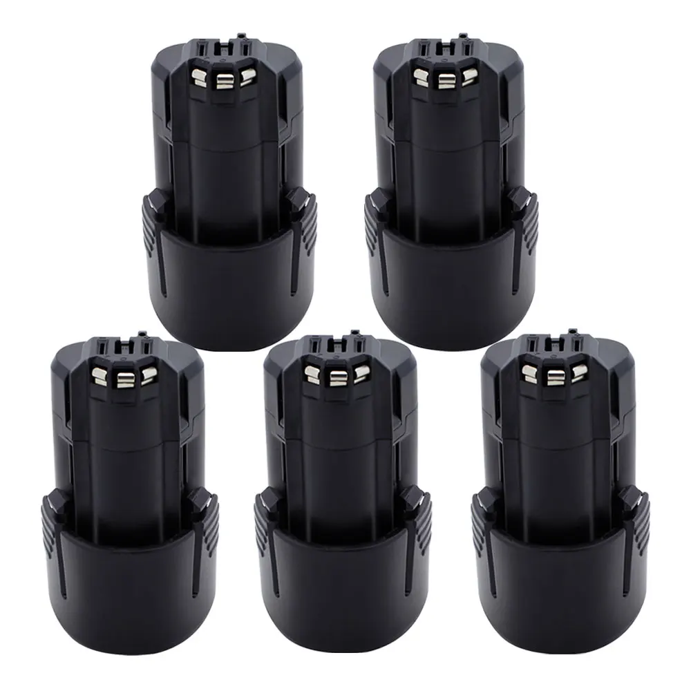 YHR 5 шт. литий ионный 10 8 В 1500 мАч Батарея для BOSCH BAT411A BAT411 дрель Замена Мощность
