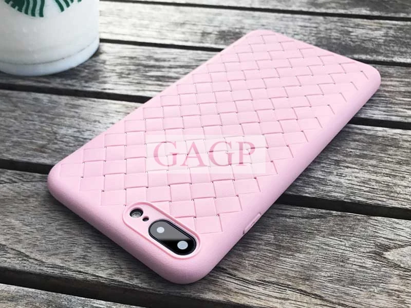 Для iphone X 10 iphone 6s 6 Plus чехол XS Max XR плетеный кожаный чехол X Силиконовый чехол для iphone 11 Pro iphone 7 8 plus чехол
