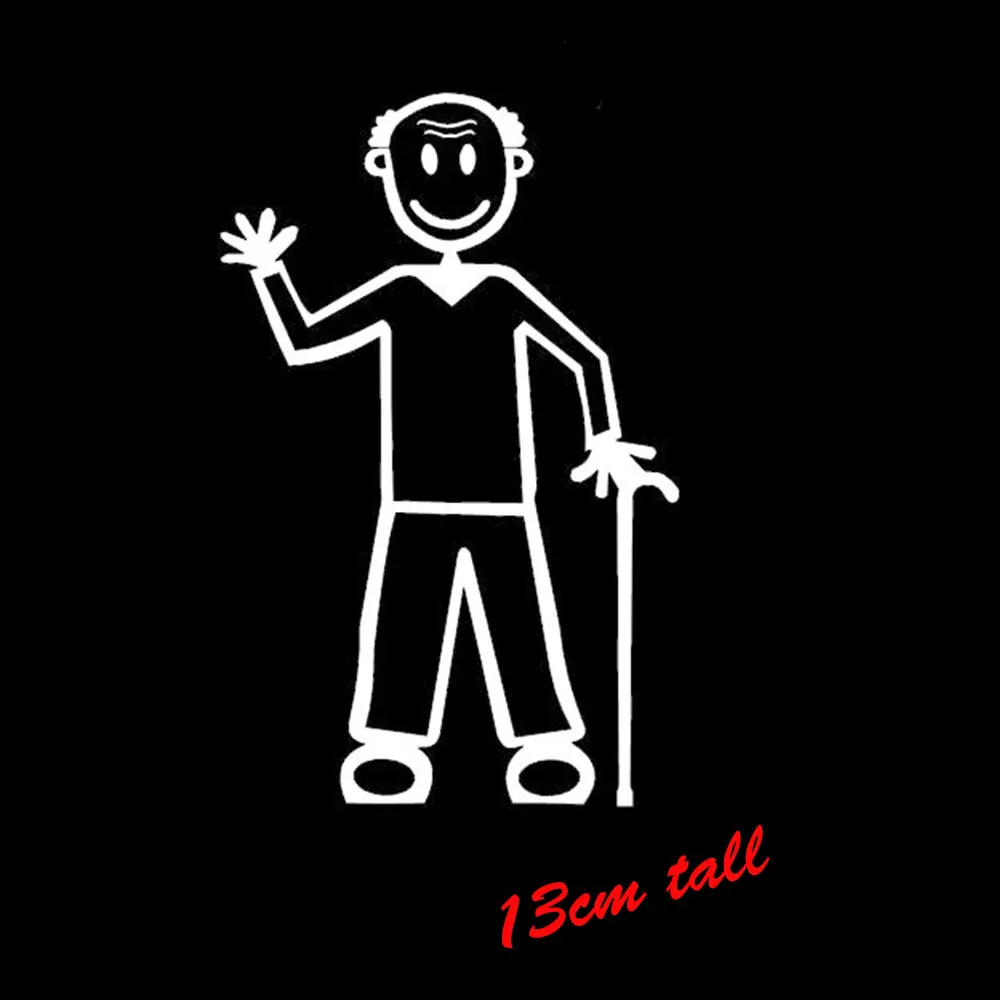 MY STICK FIGURE семейные наклейки на окна автомобиля для взрослых женщин винные