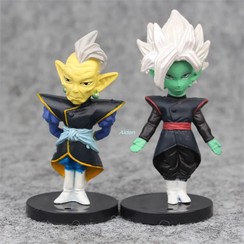 16 шт./компл. Dragon Ball Super Saiyan Vegeta Goku Black Son Torankusu пластиковая фигурка Коллекционная