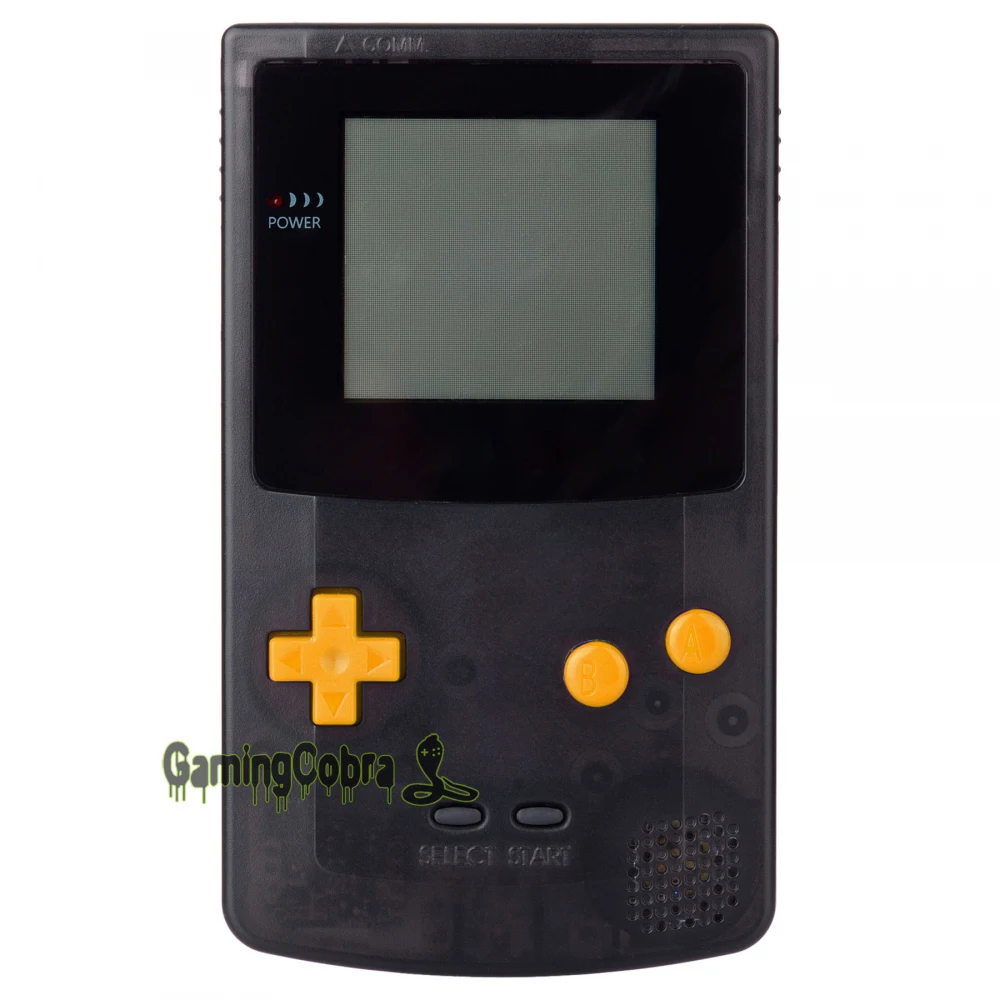 Желтые кнопки A B D-pad комплекты запасных частей для Gameboy Color GBC-GCAJ0025GC | Электроника