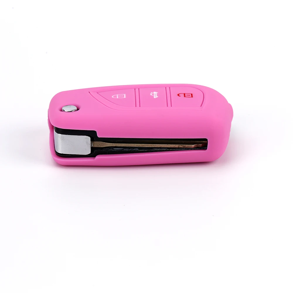 Купить 2 отправить один силиконовый автомобиль дистанционного брелок оболочки