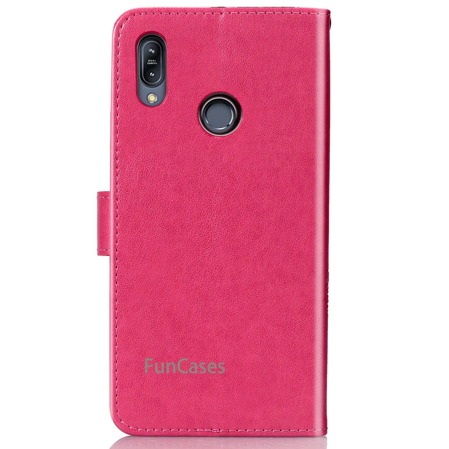 Для ASUS ZenFone Max M2 ZB633KL чехол Премиальный кожаный чехол-книжка флип для ASUS_X01BD/BDA |