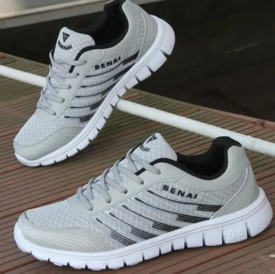 0 2017 New Lightweight Breathable Mesh Mens Casual Shoes Adult Casuals Shoe Men Size #68 | Обувь