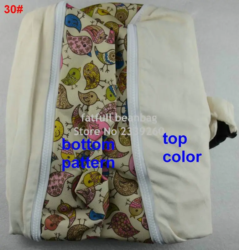 COVER ONLY NO FILLINGS - Chirpy birds Kid Tollder Baby Bean Bag Snuggle Infant Sleeping For Child =10-year old | Мебель