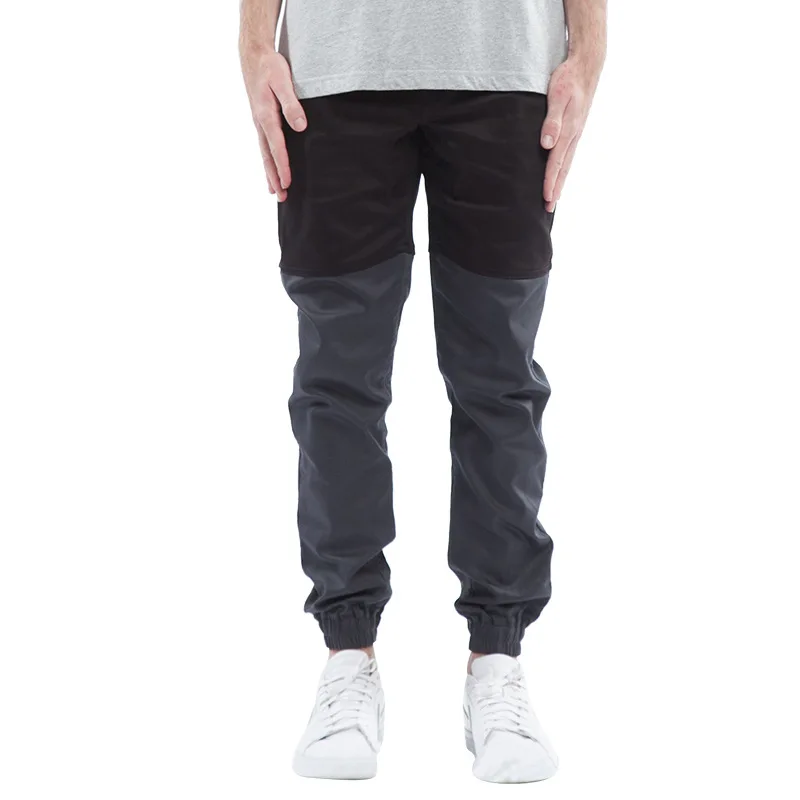 

dropshipper spring and summer new national tide brand stitching contrast color beam foot retro sports pants men's casual pants