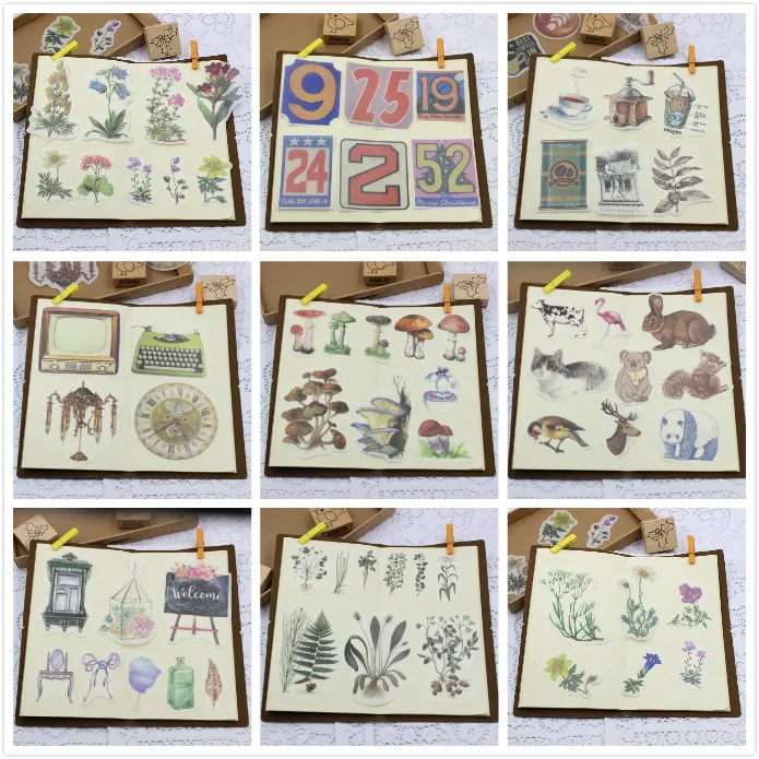 KSCRAFT 30 шт. милые дизайнерские наклейки Vellum для скрапбукинга Happy planner/Создание