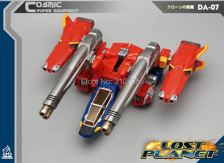 MFT трансформация Diaclone Diakron Cosmic Super Upgrade Kit Улучшенная посылка DA07 DA-07 игрушки Аксессуары серия Lost Planet