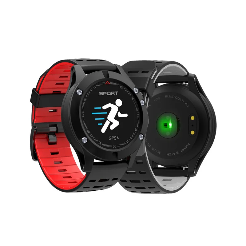 100% Оригинальные F5 gps Смарт-часы альтиметр барометр термометр Bluetooth 4 2 Smartwatch