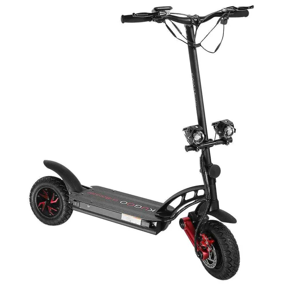 [PL сток] KUGOO G-Booster Спортивный Электрический скутер 55 км/ч 800 Вт 2 приводных мотора 85 км Диапазон 10 дюймов сотовая Взрывозащищенная шина