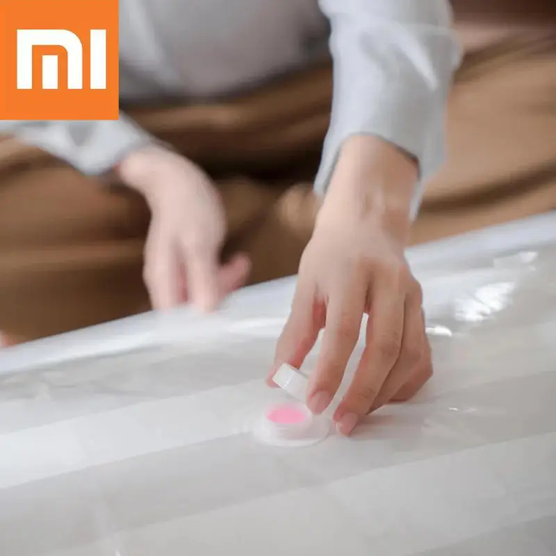 MI Mijia 5/11 шт./набор, умная вакуумная сумка для хранения, складная сумка для сканирования, qr-код, приложение для записи, герметичная компрессионная сумка-Органайзер