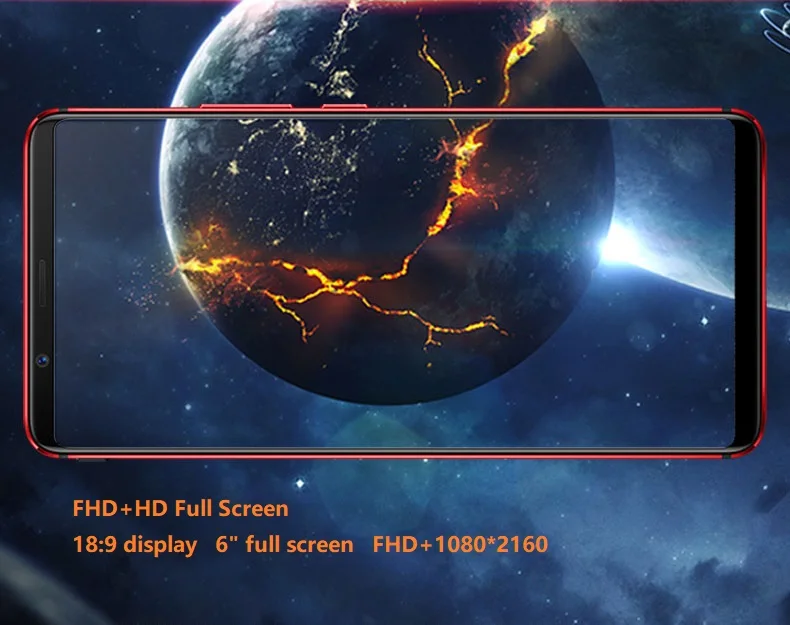 Мобильный телефон zte nubia Red Magic Mars, 6,0 дюймов, 8 ГБ ОЗУ, 128 Гб ПЗУ, Восьмиядерный процессор Snapdragon 845, фронтальная камера МП, задняя камера 8 Мп, игровой телефон