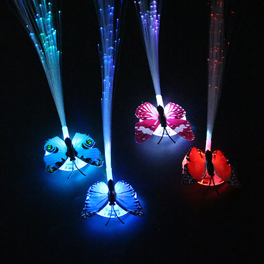 Светодиодные парики светящаяся вспышка заколка для волос игрушка на день