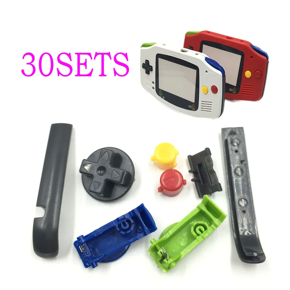 Комплект цветных пуговиц Для Nintendo Game Boy 30 комплектов | Электроника
