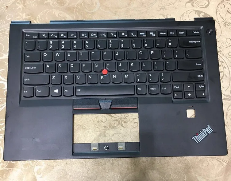 New Original for Lenovo ThinkPad X1 Carbon 4th 2016 Palmrest Keyboard Bezel Upper Case Cover Backlit 01AV154 SB30K59265