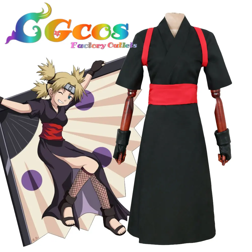CGCOS Бесплатная доставка Косплей Костюм темари II Новый в наличии