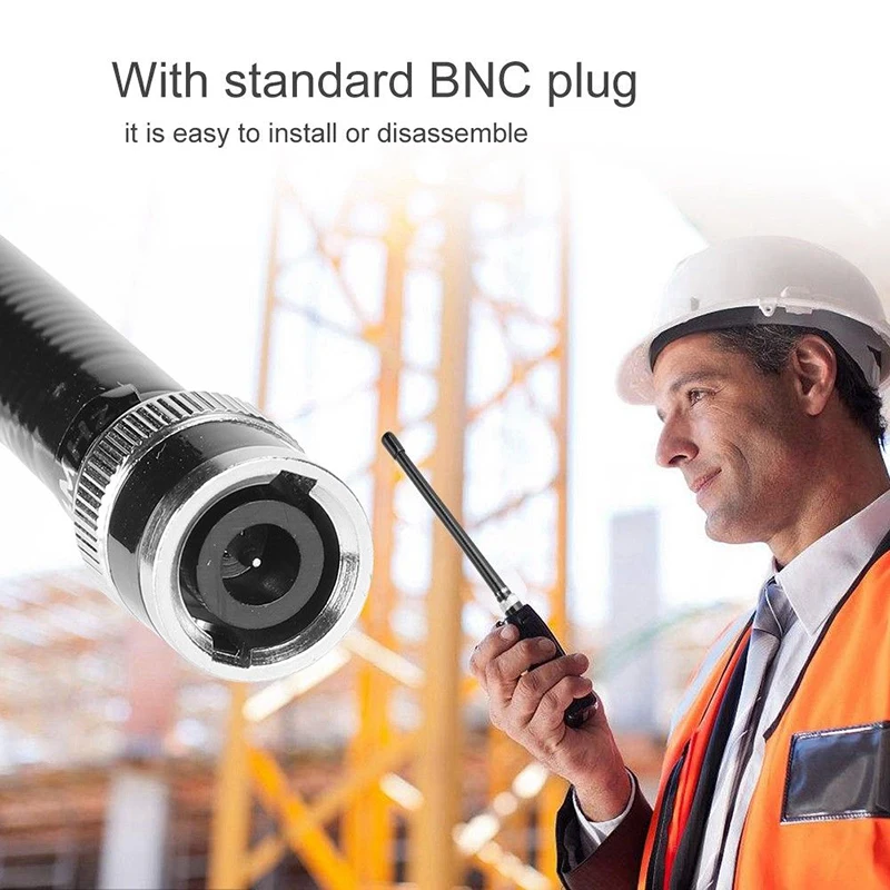 Антенна для Icom двухстороннее радио BNC 136 174MHz 10W Walkie Talkie 2 шт замена