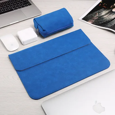 blue sets 14 15 дюймов Сумка для ноутбука Xiaomi air 12,5 13,3 15,6 чехол матовый чехол для ноутбука сумка для Macbook Air 13 pro retina 11 12 15 чехол - Цвет: blue sets