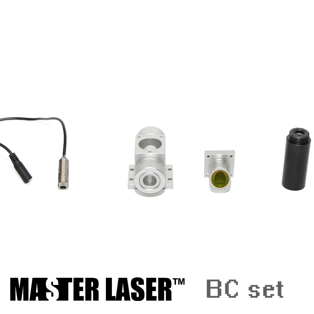 1064nm Faser 10,6 CO2 20mm Strahl Combiner Laser Diode Red Dot Pointer Strahl Combiner Mount set für Laser Markinh maschine