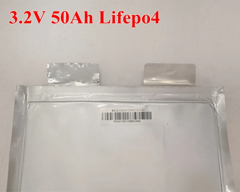 3,2 v 50Ah Lifepo4 батарея 400A разряд большой емкости Lifepo4 ячейки для Diy аккумуляторной панели солнечный автомобиль RV мотор для домашнего использования