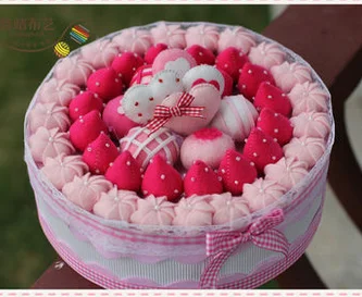 Cake 8 Набор серий для торта, коробка из ткани, войлок, набор из нетканого полотна, набор для шитья, войлок, материал для рукоделия, принадлежности для рукоделия - Цвет: Cake 8