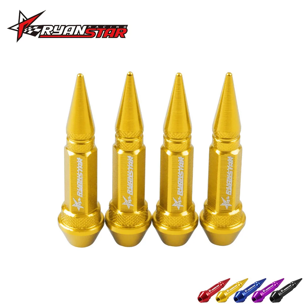 4 шт. Универсальный Авто Велосипедный спорт автомобильных шин клапан кепки