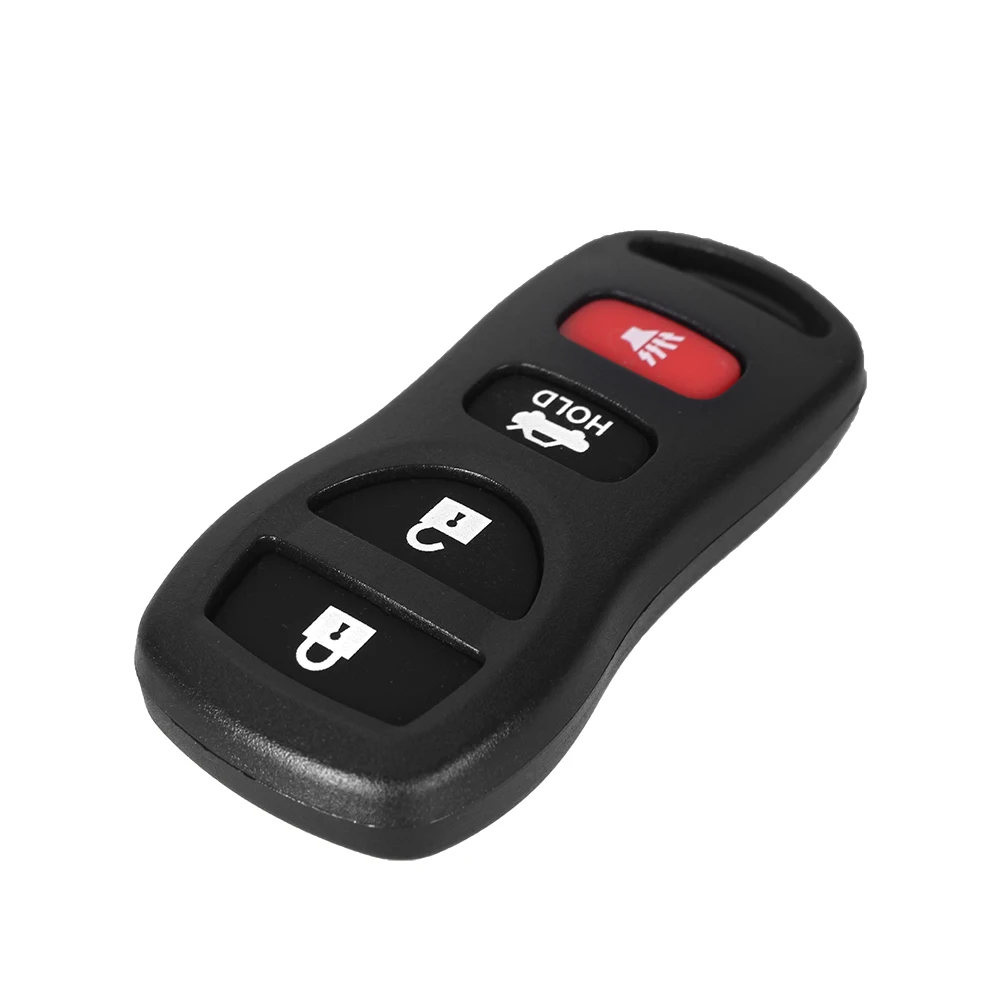 Чехол KEYYOU с 4 кнопками для Nissan Tiida LIVINA X Trail Paladin Altima Maxima 350Z искусственный чехол без