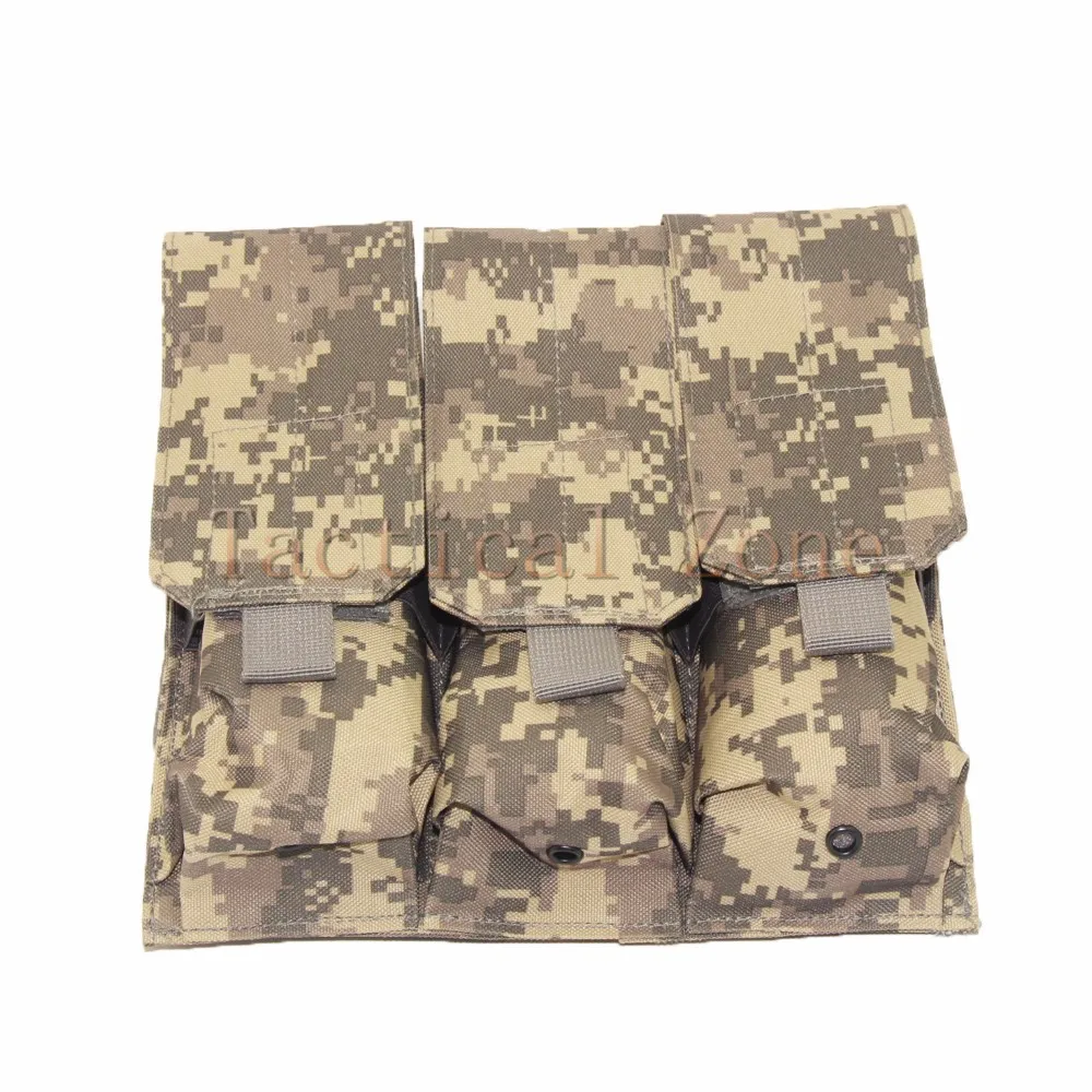 Охотничий страйкбол тактический Открытый Molle AR15 M4 5,56 мм тройной маг подсумок Пистолет Стрельба Жилет инструмент дампа падения сумки