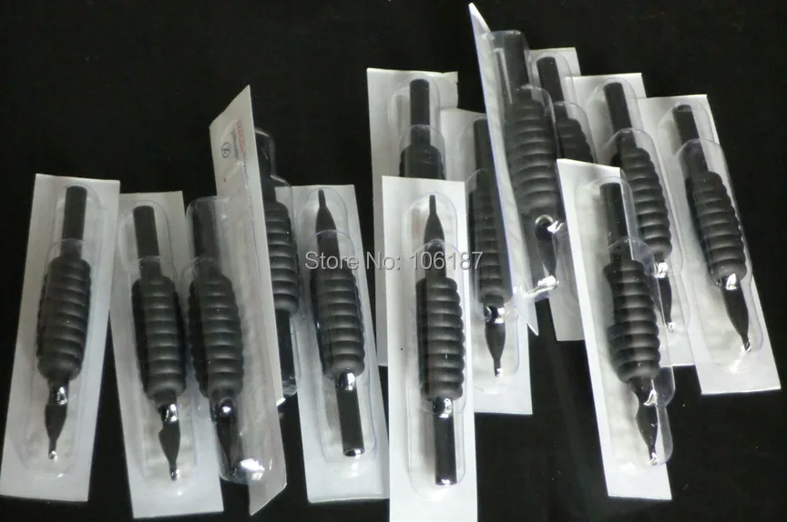 100 шт RT одноразовые татуировки Захваты трубки смешанный размер для тату иглы