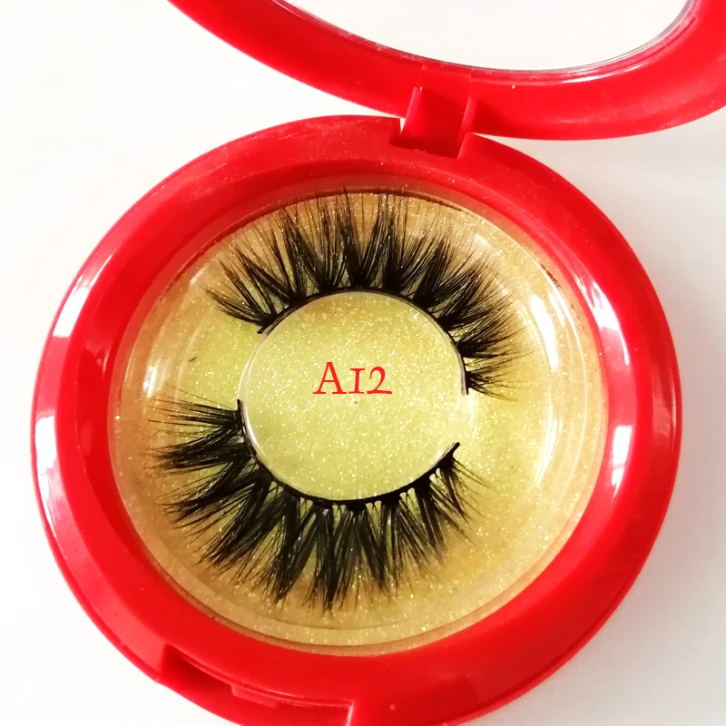 Лот натуральные накладные ресницы толстые 3d норковые короткие черные мягкие