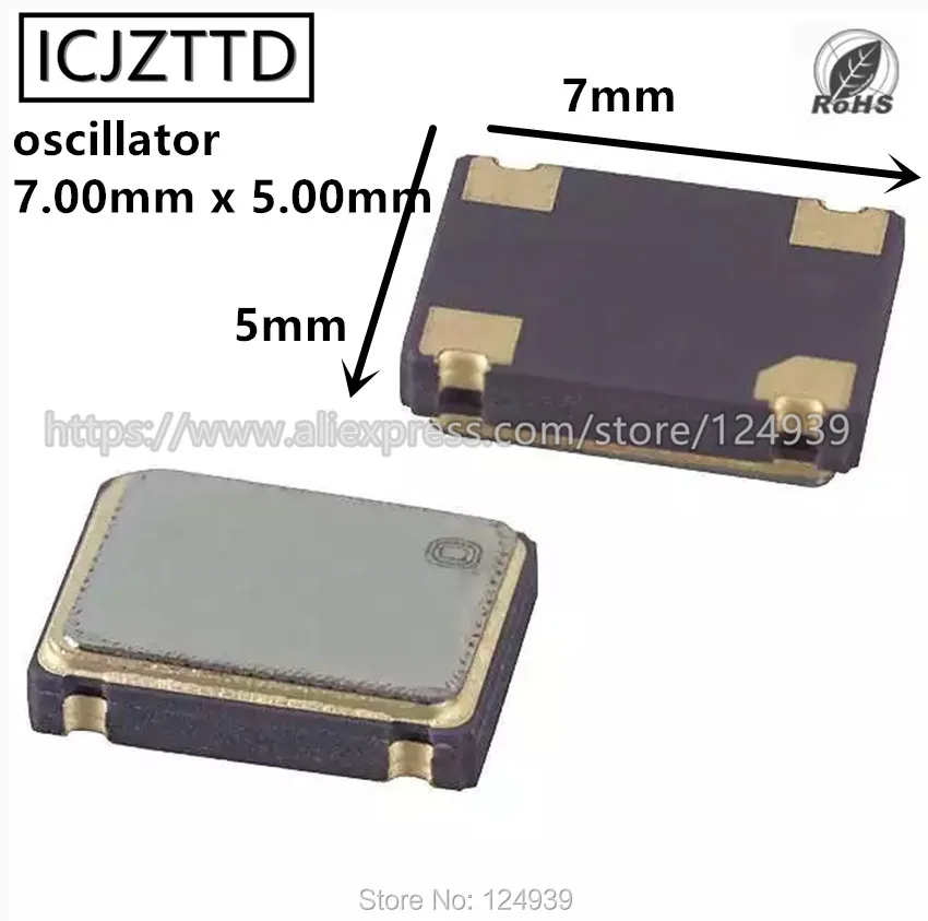 

10 шт. 5070 4P ОГО 3,3 V 5V 6,000 МГц 6 мес.-6 МГц 6,000 м 49,152 м 6,000 7,3728 м 7,3728 МГц оригинальный 7,00*5,00 мм 7050 49,152 МГц