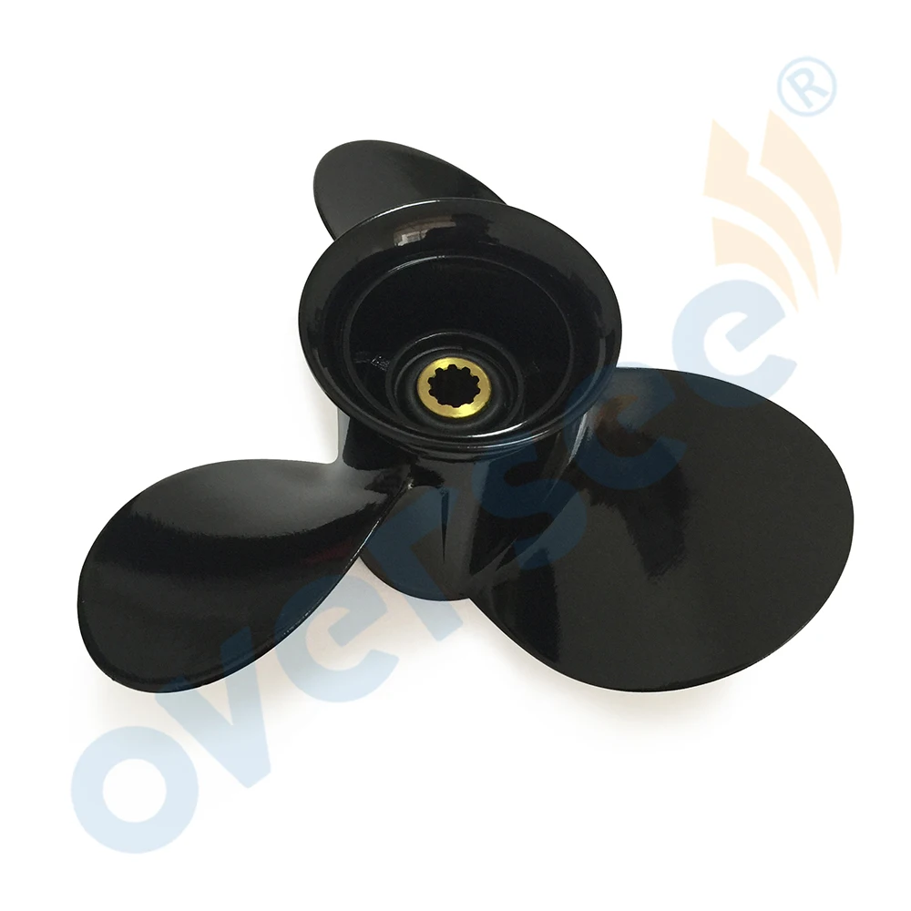 Алюминиевый Пропеллер 58100-93743-019 3X9 1/4X11 Black 9 15 HP для подвесной двигатель SUZUKI |