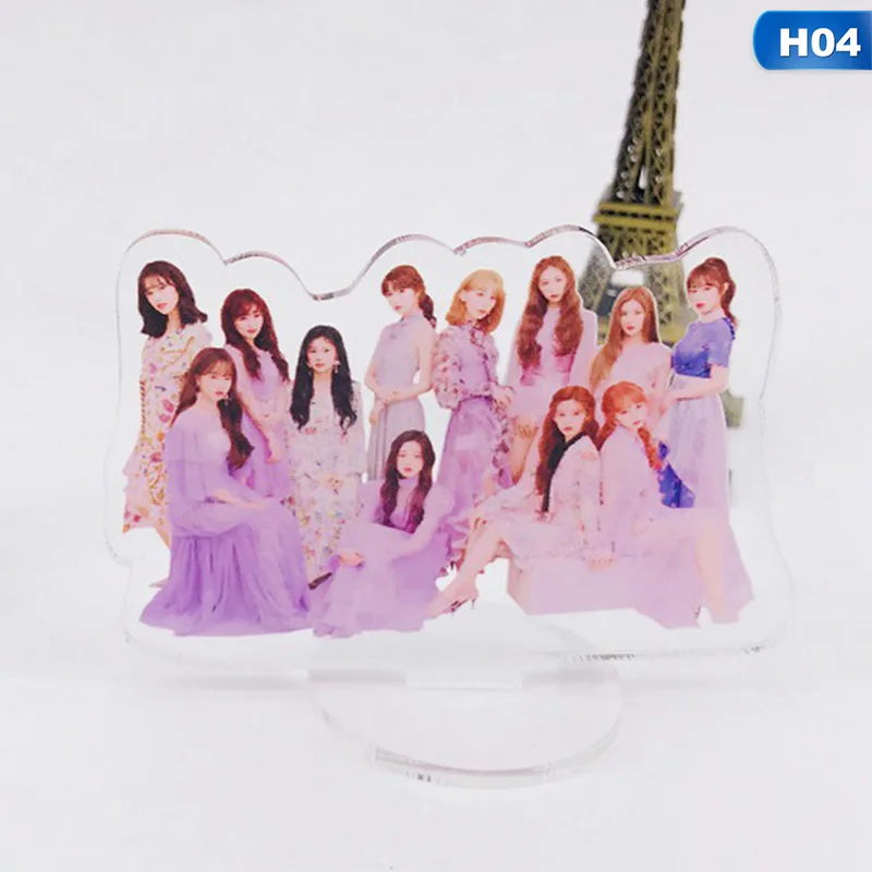 4 Kpop BLACKPINK TWICE GOT7 SEVENTEEN акриловая подставка фигурка кукла Seventeen стоячий декор стола - Цвет: 4