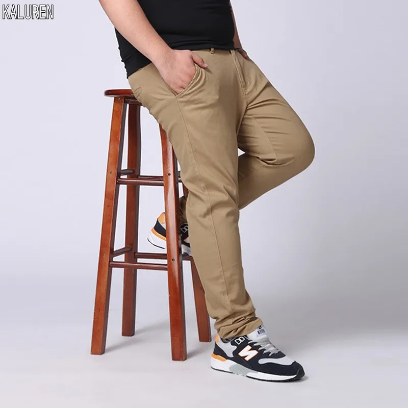 

Free shipping men straight pants male plus size 28-48 slim long trousers loose man hiphop pants extra large hip hop