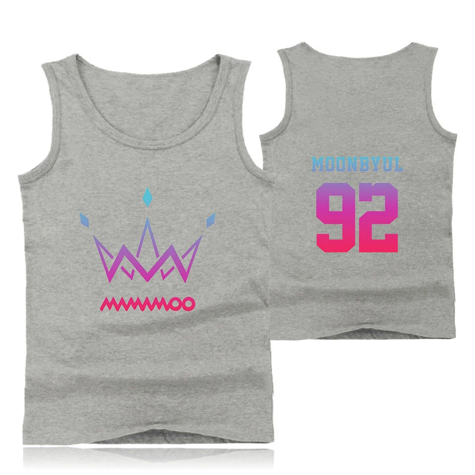 MAMAMOO популярная майка с принтом в стиле хип-хоп Повседневная летняя хипстерская