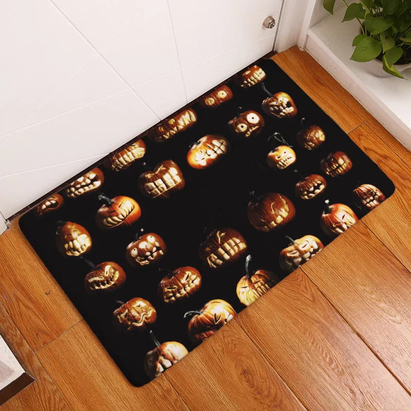 Новинка 2017 домашний декор ковры на Хэллоуин Нескользящие кухонные коврики для