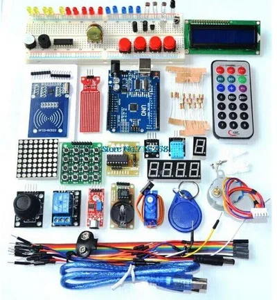 Стартовый набор для Arduino UNO R3 RFID обучающий комплект в розничной коробке |